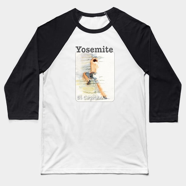 Yosemite Free Styling Baseball T-Shirt by MMcBuck